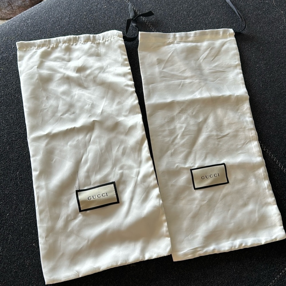 Gucci shoe storage bag